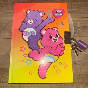 NEW Care Bears Diary With Lock